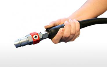 Griffschlauchleitung